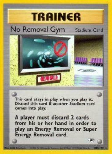 No Removal Gym (103/132) [Gym Heroes Unlimited] Pokémon