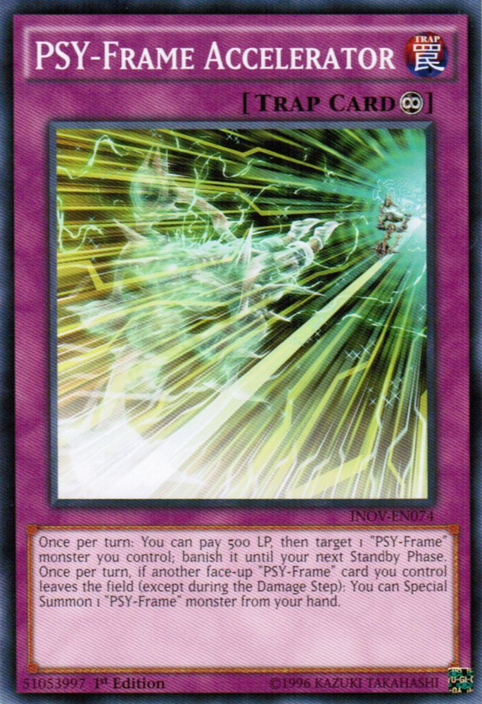 PSY-Frame Accelerator [INOV-EN074] Common Yu-Gi-Oh!