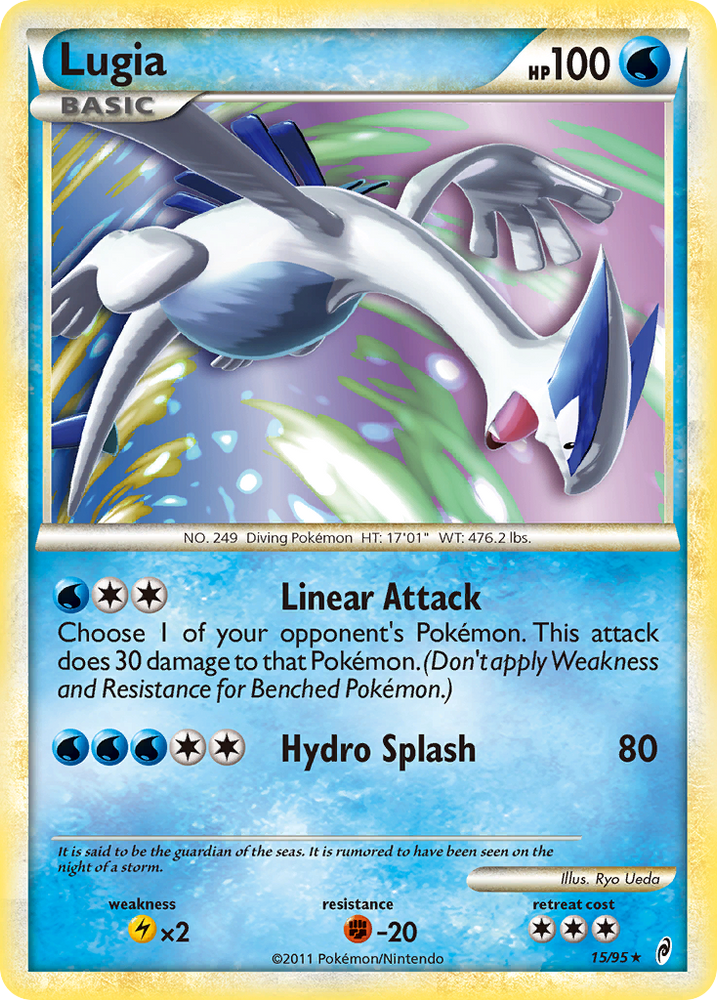 Lugia (15/95) [HeartGold & SoulSilver: Call of Legends] Pokémon