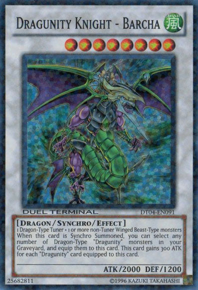 Dragunity Knight - Barcha [DT04-EN091] Super Rare Yu-Gi-Oh!