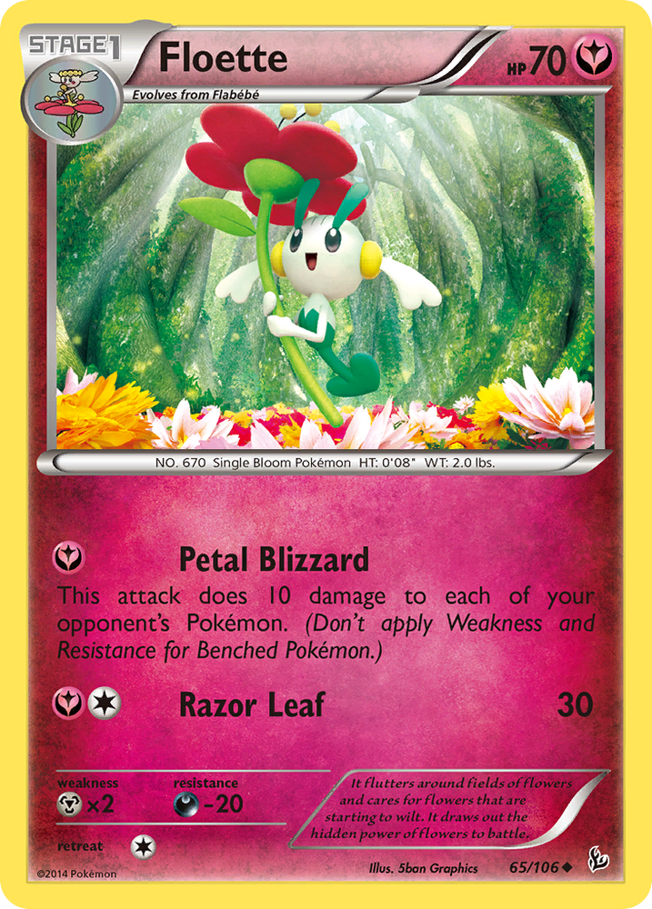 Floette (65/106) [XY: Flashfire] Pokémon