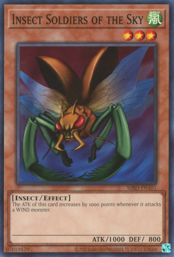 Insect Soldiers of the Sky [MRD-EN101] Common Yu-Gi-Oh!