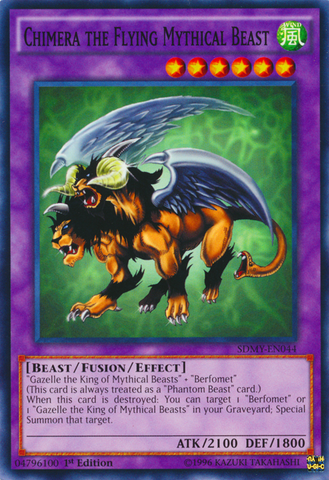 Chimera the Flying Mythical Beast [SDMY-EN044] Common Yu-Gi-Oh!
