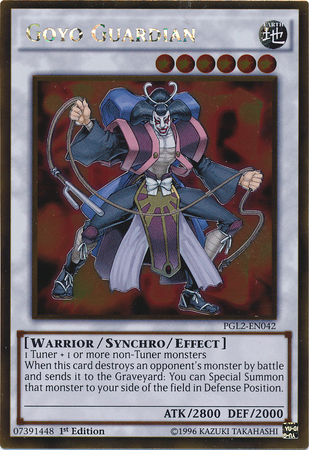 Goyo Guardian [PGL2-EN042] Gold Rare Yu-Gi-Oh!