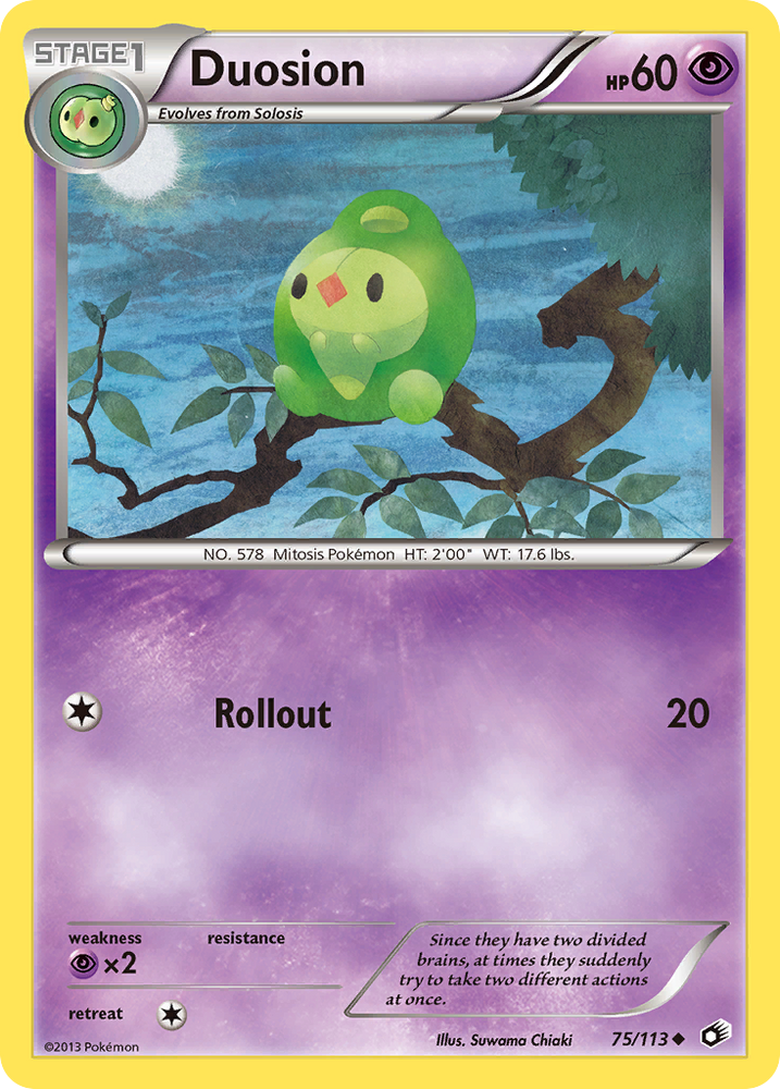 Duosion (75/113) [Black & White: Legendary Treasures] Pokémon