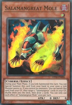 Salamangreat Mole [OP10-EN006] Super Rare Yu-Gi-Oh!