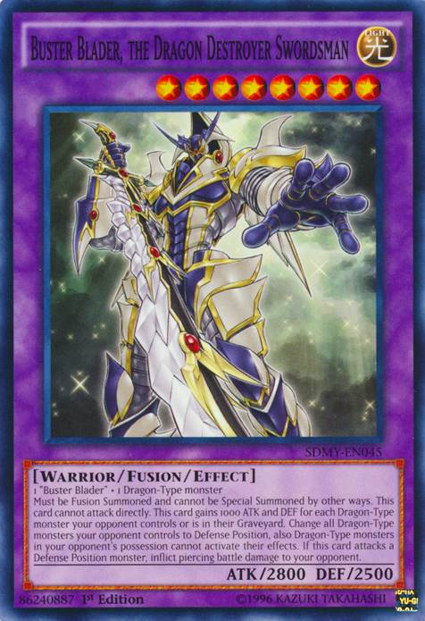 Buster Blader, the Dragon Destroyer Swordsman [SDMY-EN045] Common Yu-Gi-Oh!