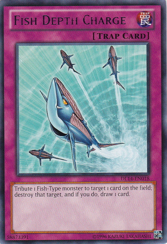 Fish Depth Charge (Blue) [DL14-EN018] Rare Yu-Gi-Oh!