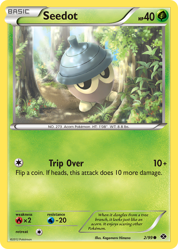 Seedot (2/99) [Black & White: Next Destinies] Pokémon