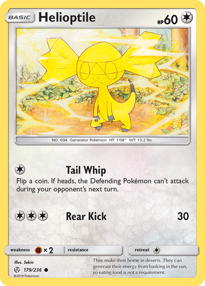 Helioptile (179/236) [Sun & Moon: Cosmic Eclipse] Pokémon