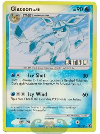 Glaceon (20/100) [Burger King Promos: 2009 Collection] Pokémon