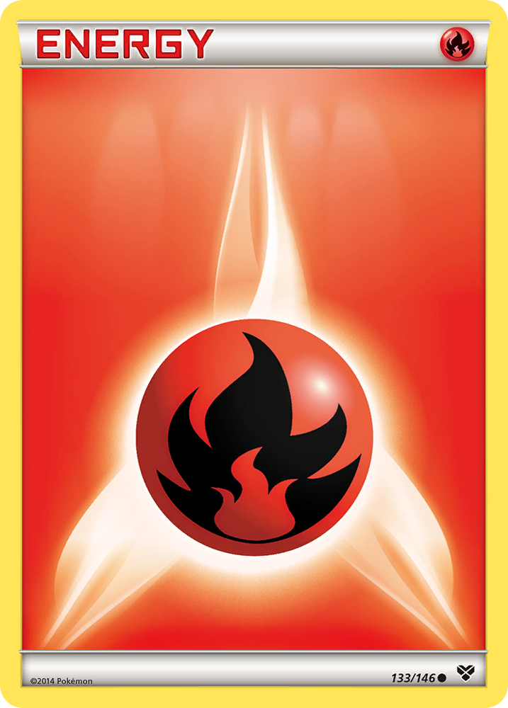 Fire Energy (133/146) [XY: Base Set] Pokémon