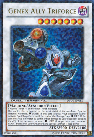 Genex Ally Triforce [DT04-EN089] Ultra Rare Yu-Gi-Oh!
