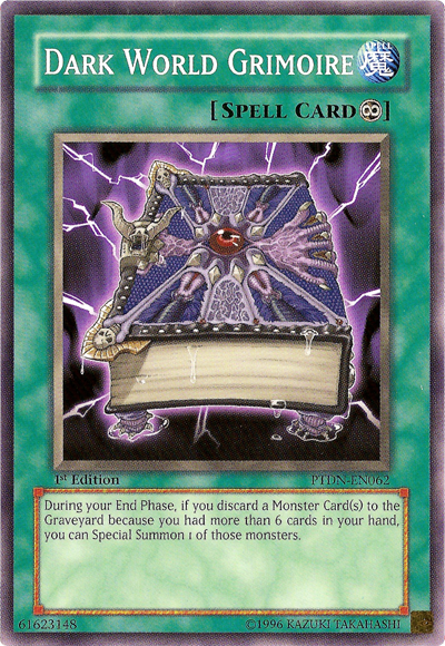 Dark World Grimoire [PTDN-EN062] Common Yu-Gi-Oh!