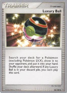 Luxury Ball (86/100) (Boltevoir - Michael Pramawat) [World Championships 2010] Pokémon