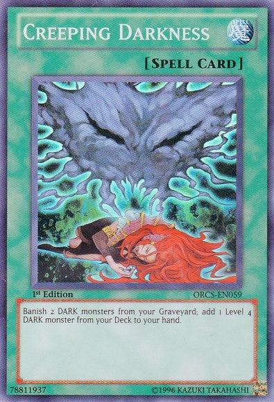 Creeping Darkness [ORCS-EN059] Super Rare Yu-Gi-Oh!
