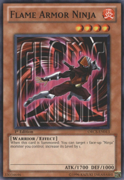 Flame Armor Ninja [ORCS-EN013] Common Yu-Gi-Oh!