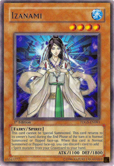 Izanami [TDGS-EN083] Rare Yu-Gi-Oh!