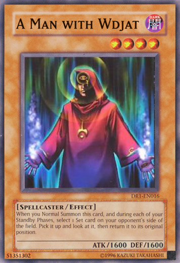 A Man with Wdjat [DR1-EN016] Common Yu-Gi-Oh!