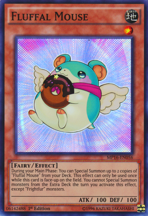 Fluffal Mouse [MP16-EN056] Super Rare Yu-Gi-Oh!