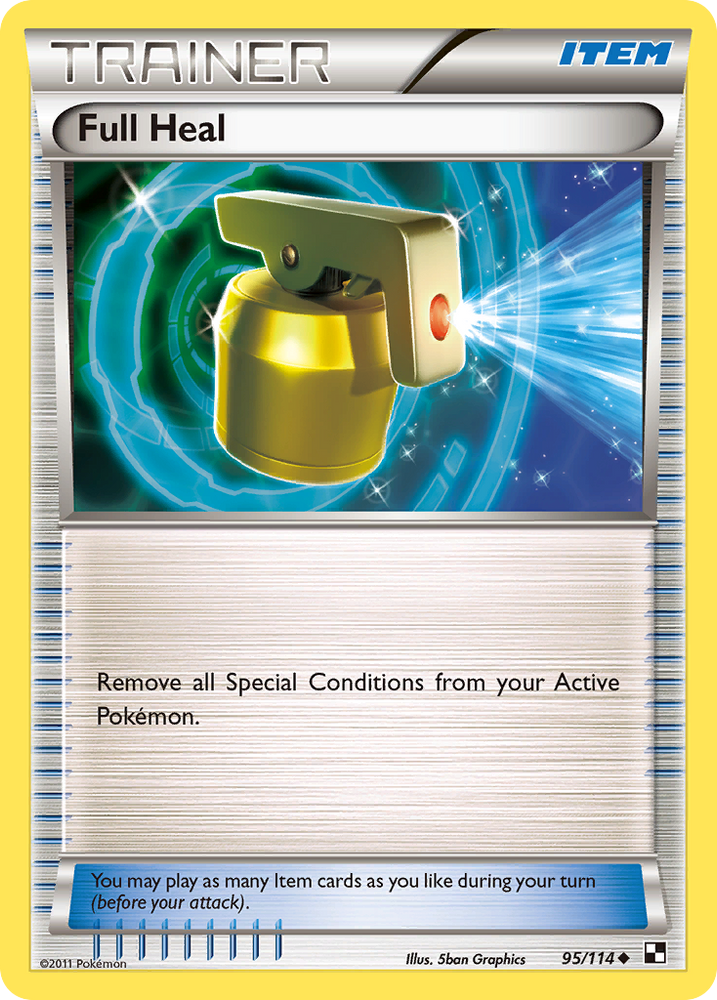 Full Heal (95/114) [Black & White: Base Set] Pokémon
