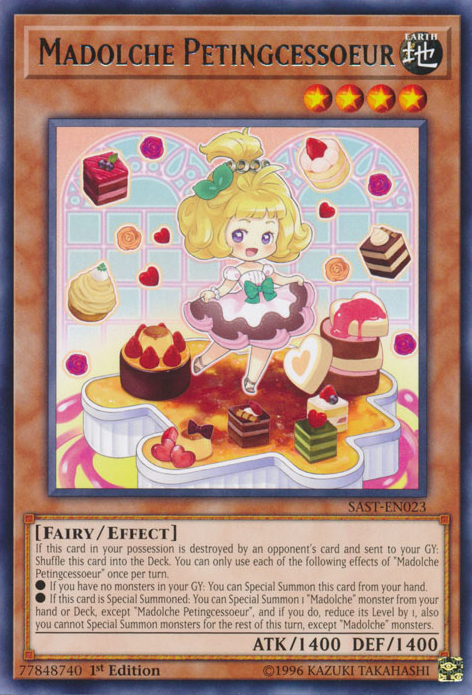 Madolche Petingcessoeur [SAST-EN023] Rare Yu-Gi-Oh!