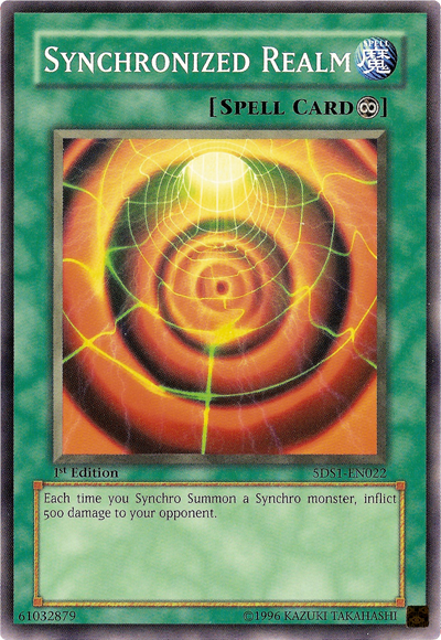 Synchronized Realm [5DS1-EN022] Common Yu-Gi-Oh!
