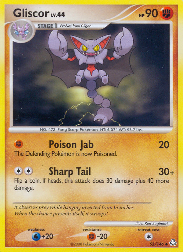 Gliscor (55/146) [Diamond & Pearl: Legends Awakened] Pokémon
