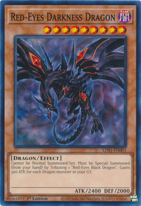 Red-Eyes Darkness Dragon [LDS1-EN003] Common Yu-Gi-Oh!