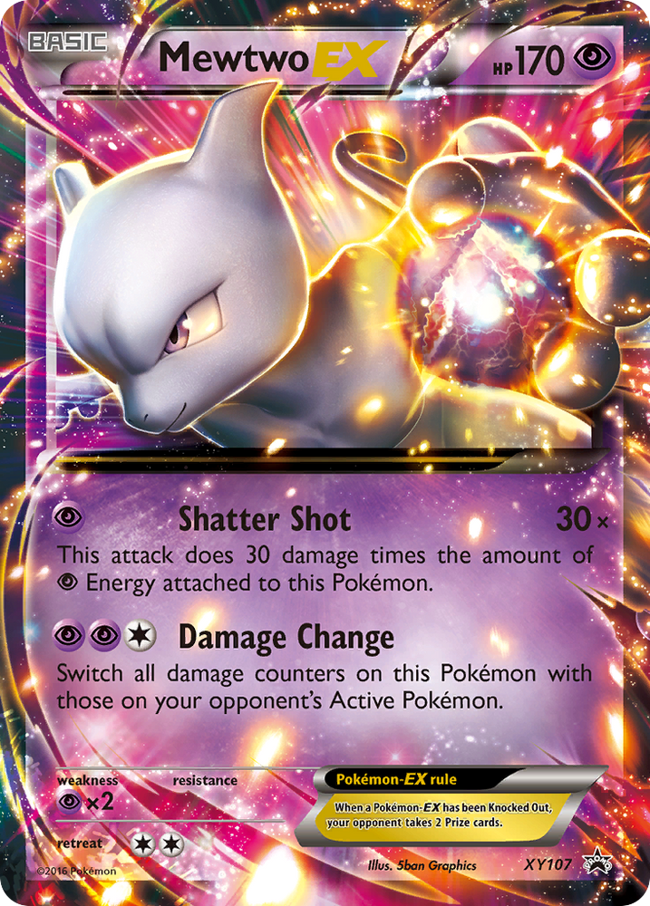 Mewtwo EX (XY107) [XY: Black Star Promos] Pokémon