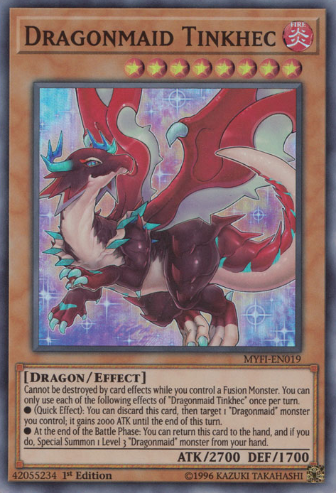 Dragonmaid Tinkhec [MYFI-EN019] Super Rare Yu-Gi-Oh!