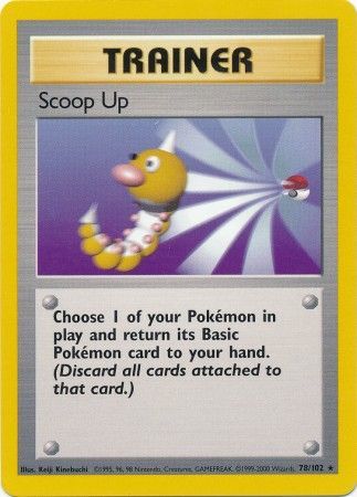 Scoop Up (78/102) [Base Set Unlimited] Pokémon