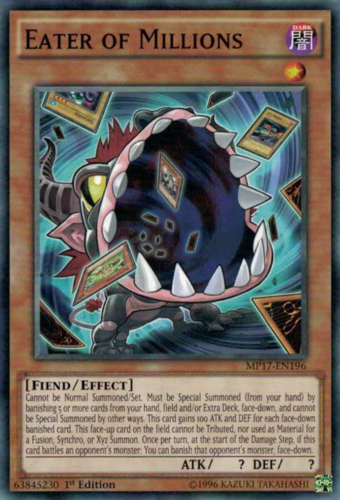 Eater of Millions [MP17-EN196] Common Yu-Gi-Oh!