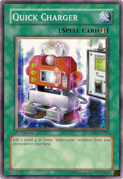 Quick Charger [LODT-EN055] Common Yu-Gi-Oh!