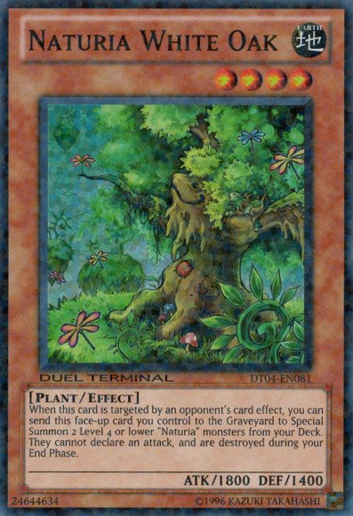 Naturia White Oak [DT04-EN081] Super Rare Yu-Gi-Oh!