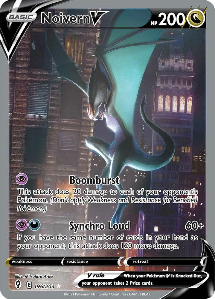 Noivern V (196/203) [Sword & Shield: Evolving Skies] Pokémon
