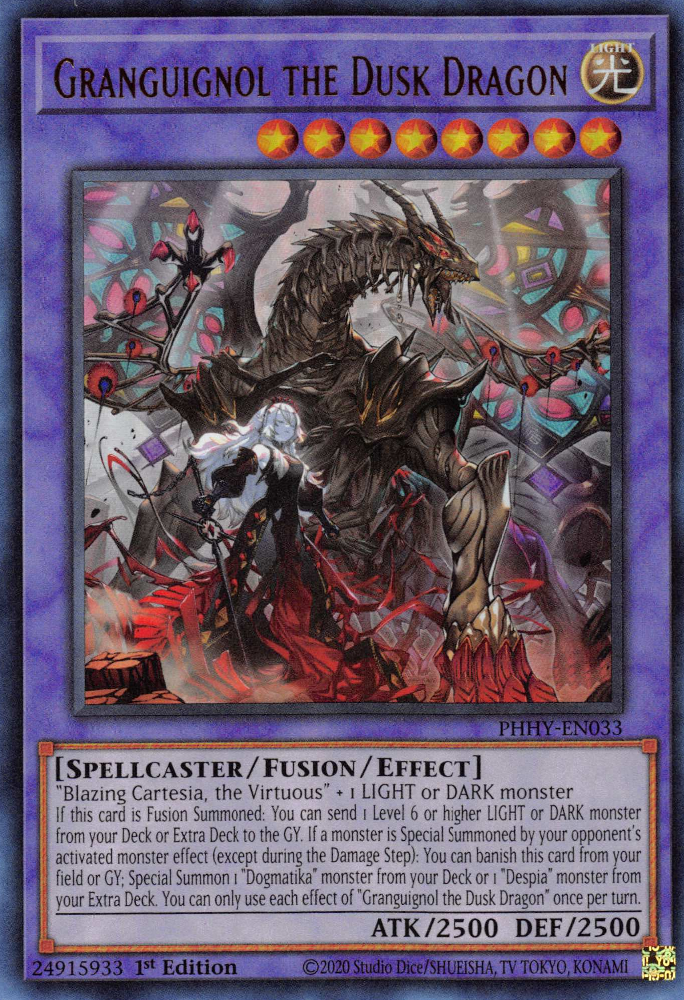 Granguignol the Dusk Dragon [PHHY-EN033] Ultra Rare Yu-Gi-Oh!