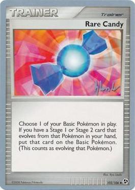 Rare Candy (102/106) (Empotech - Dylan Lefavour) [World Championships 2008] Pokémon