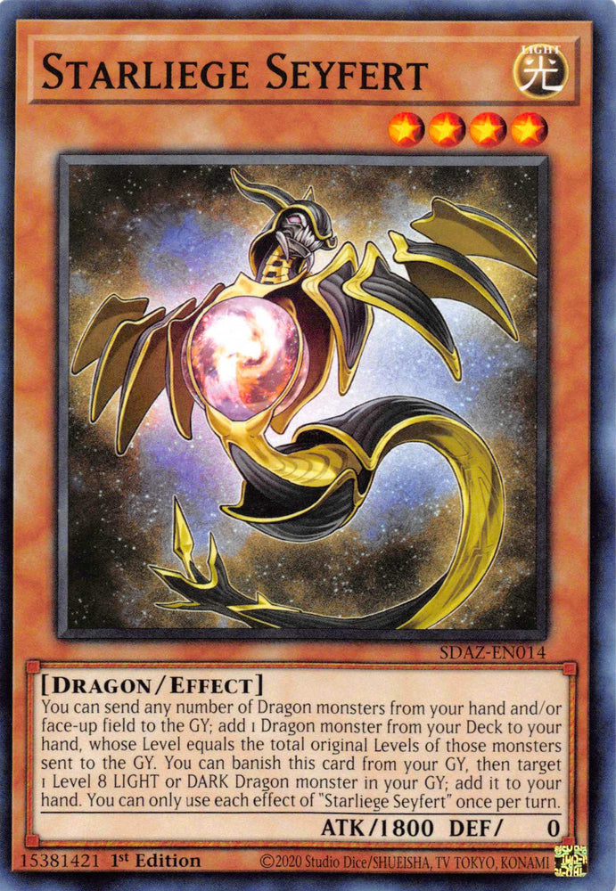 Starliege Seyfert [SDAZ-EN014] Common Yu-Gi-Oh!