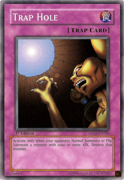 Trap Hole [5DS1-EN036] Common Yu-Gi-Oh!
