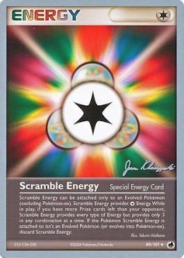 Scramble Energy (89/101) (Psychic Lock - Jason Klaczynski) [World Championships 2008] Pokémon