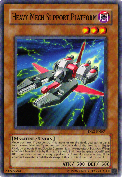 Heavy Mech Support Platform [DR3-EN071] Common Yu-Gi-Oh!