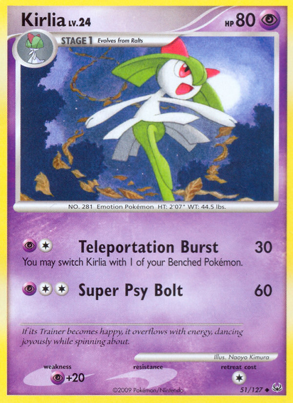 Kirlia (51/127) [Platinum: Base Set] Pokémon