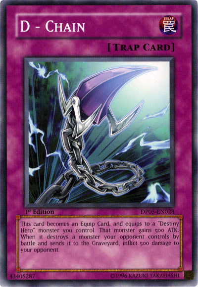 D - Chain [DP05-EN028] Common Yu-Gi-Oh!