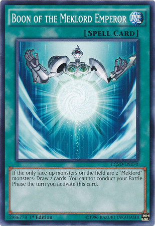 Boon of the Meklord Emperor [LC5D-EN170] Common Yu-Gi-Oh!
