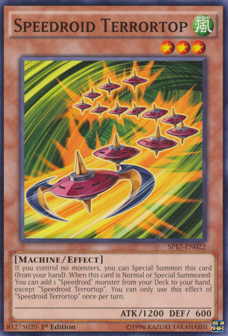 Speedroid Terrortop [SP17-EN022] Common Yu-Gi-Oh!