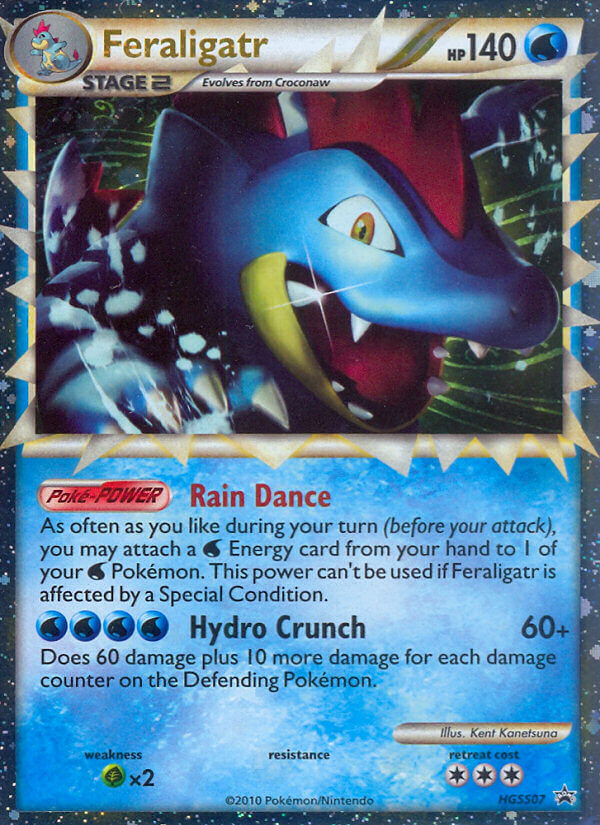 Feraligatr (HGSS07) [HeartGold & SoulSilver: Black Star Promos] Pokémon