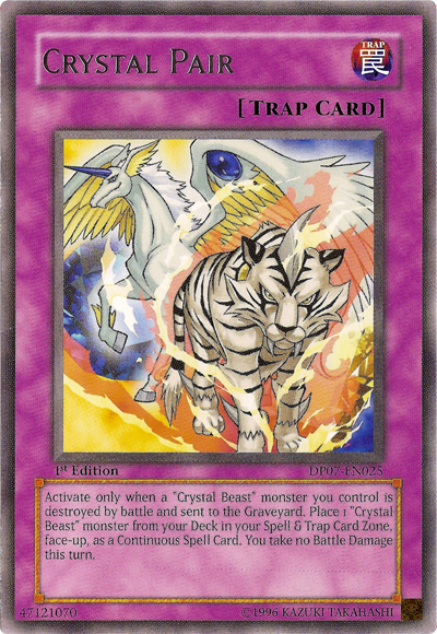 Crystal Pair [DP07-EN025] Rare Yu-Gi-Oh!