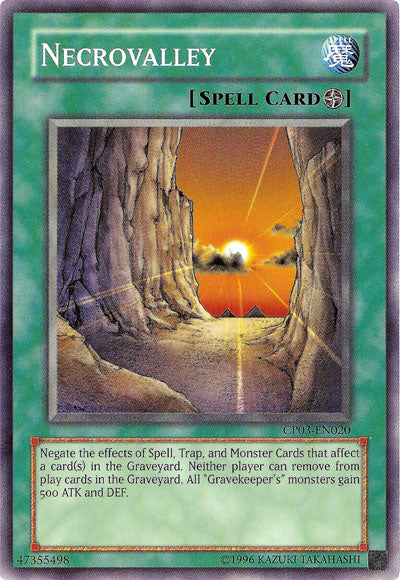 Necrovalley [CP03-EN020] Common Yu-Gi-Oh!