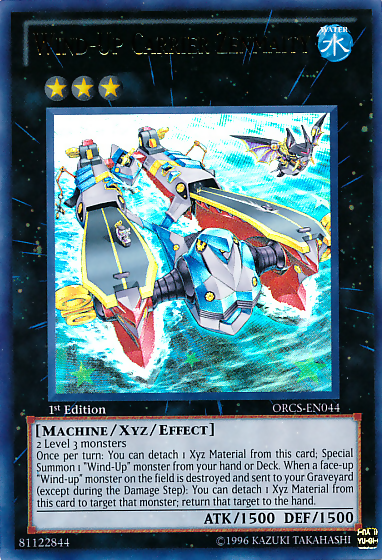 Wind-Up Carrier Zenmaity [ORCS-EN044] Ultra Rare Yu-Gi-Oh!